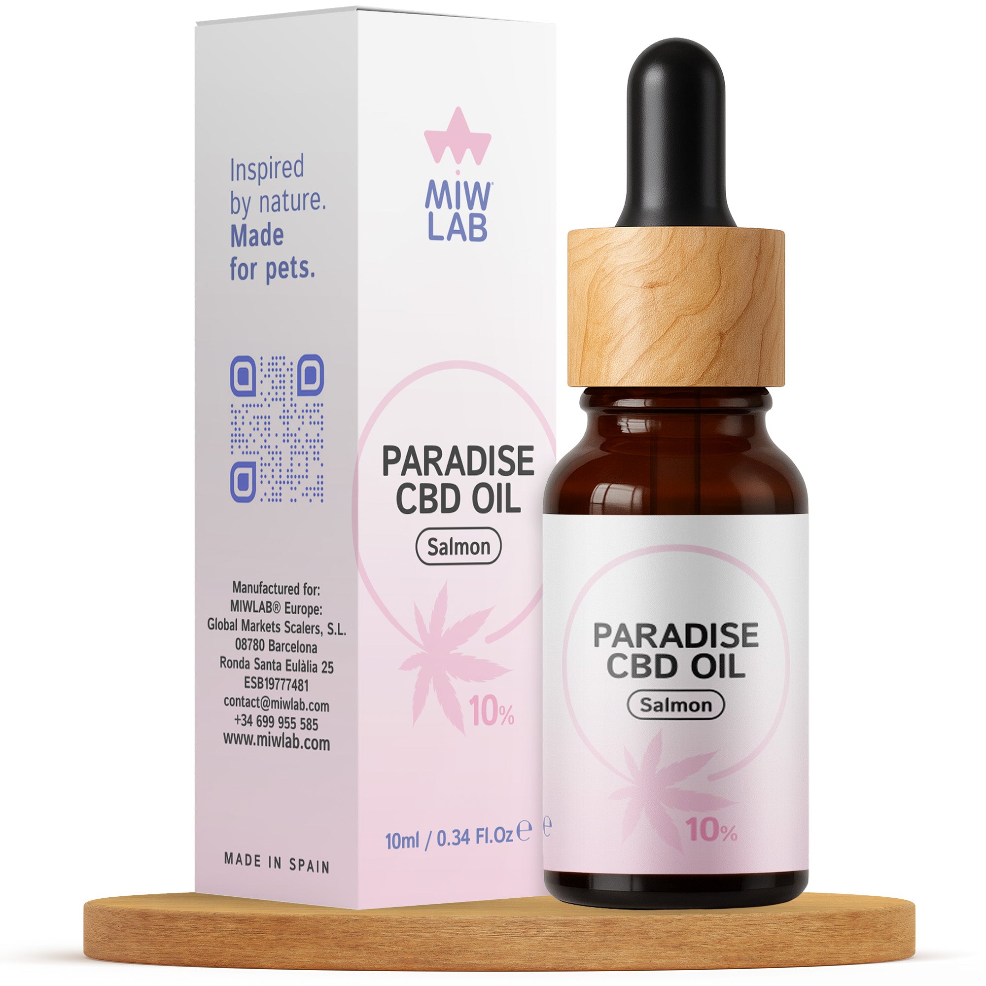 Suplemento natural de CBD sabor neutro para perros de todas las razas