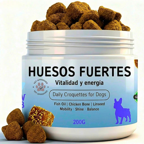 Huesos Fuertes | Condroprotector Perro Vitalidad y Energía 200Uds