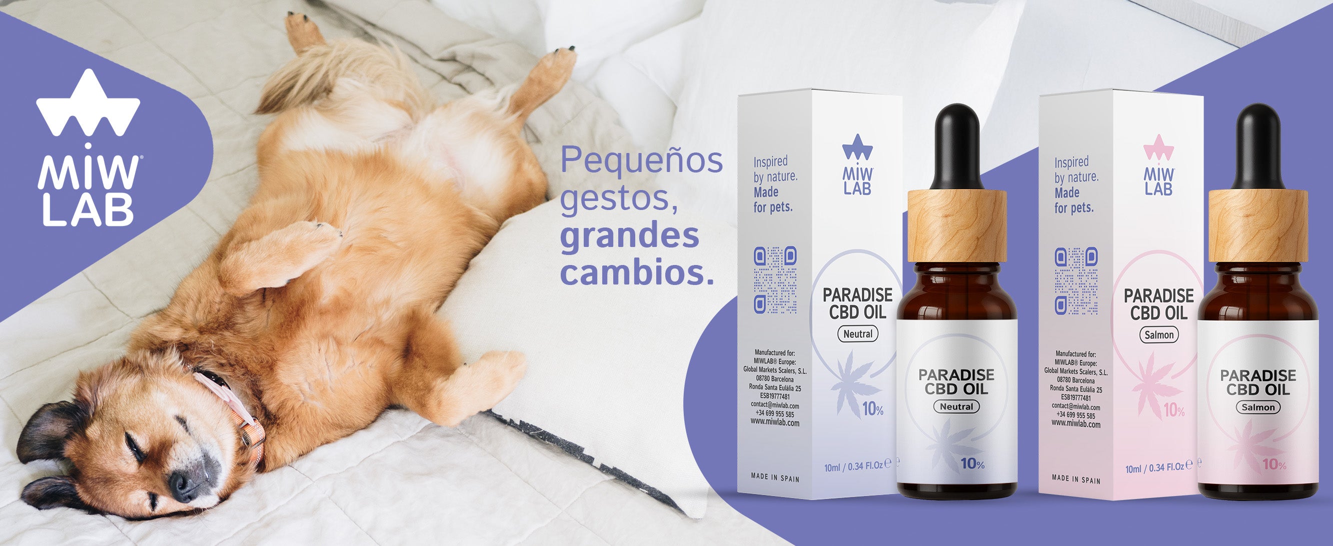 Relajante natural para perros sin químicos